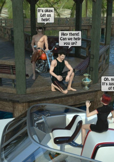 3D -Forced at the boat image 02