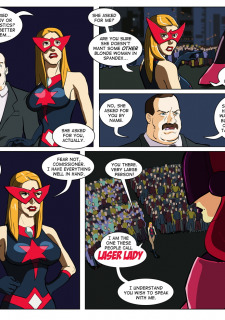 [Legmuscle] Laser Lady-Super Heroin Sex Parody image 05