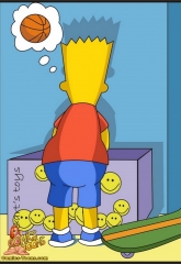 Bart Entrapped- Simpsons image 02
