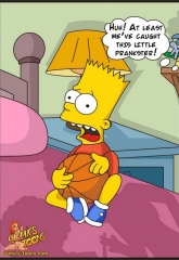 Bart Entrapped- Simpsons image 05