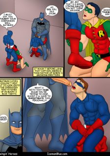 Cap America Robin and Batman image 02