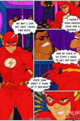 Flash in Bawdy House (Justice League) image 03
