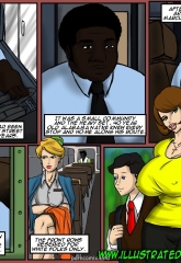 illustrated interracial- Back Of The Bus image 02