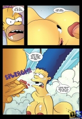 Simpsons- Wiggum’s turned to Homer image 09