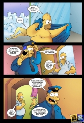 Simpsons- Wiggum’s turned to Homer image 10