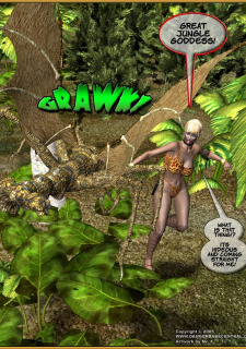 Jungle Babe and Wild Girl vs White Slavers image 21