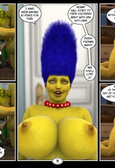 Marge’s Big Secret- Simpsons 3D image 12