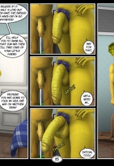 Marge’s Big Secret- Simpsons 3D image 16