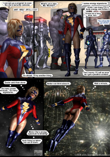 Power Gal in Mind Games # 3-3D Superheroine Central image 22