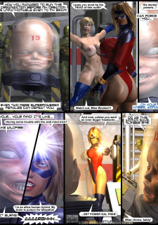 Power Gal in Mind Games # 3-3D Superheroine Central image 29