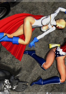 Power Girl-Wonder Woman Doomsday – Mongo Bongo image 03
