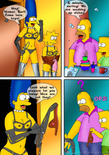 Simpsons meets Flintstones- Drawn sex image 04