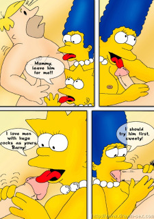 Simpsons meets Flintstones- Drawn sex image 11