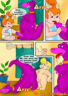 Simpsons meets Flintstones- Drawn sex image 15