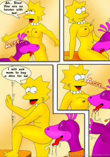 Simpsons meets Flintstones- Drawn sex image 18