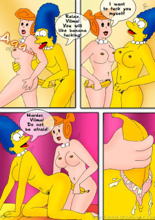 Simpsons meets Flintstones- Drawn sex image 22