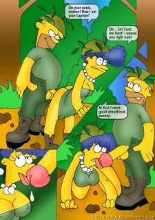 Simpsons visit Flintstones image 03