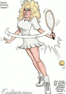Spanking Pamelee Adventure-Tennis image 11