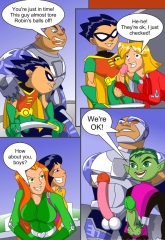Teen Titans- Lucky Meet image 03