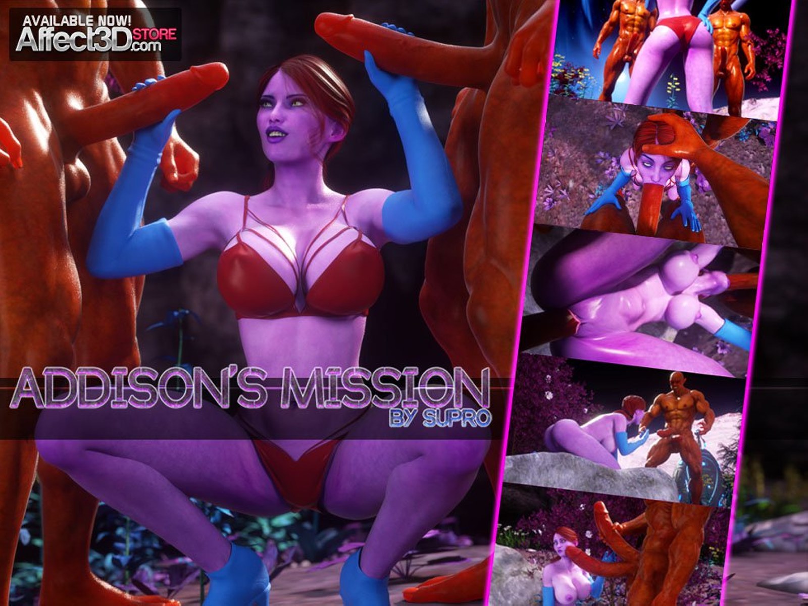 Porn Comics - Addison’s Mission- Affect3D porn comics 8 muses