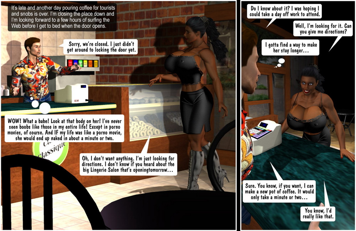 Porn Comics - Big Girl Lost Regine and Truman Ebony- Entropy porn comics 8 muses