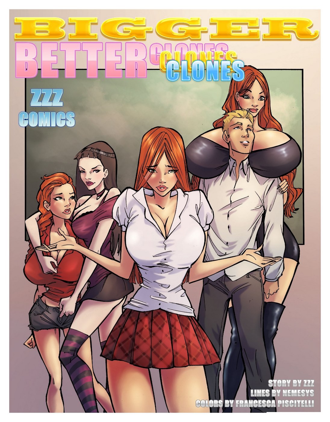 Porn Comics - Bigger Better Clones- ZZZ porn comics 8 muses