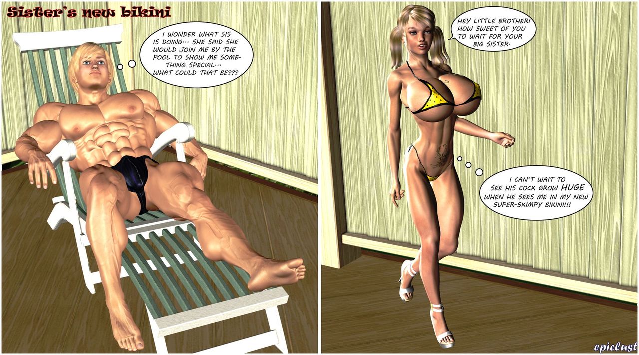 Porn Comics - Busty Sister’s New Bikini- Timdonehy200 porn comics 8 muses