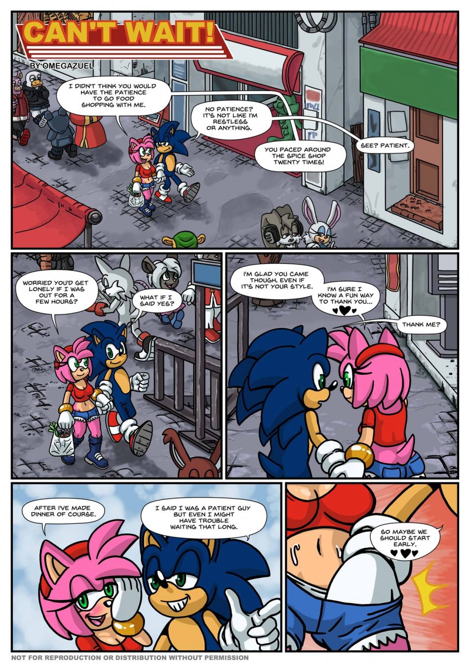 Porn Comics - Can’t Wait- Sonic the hedgehog porn comics 8 muses