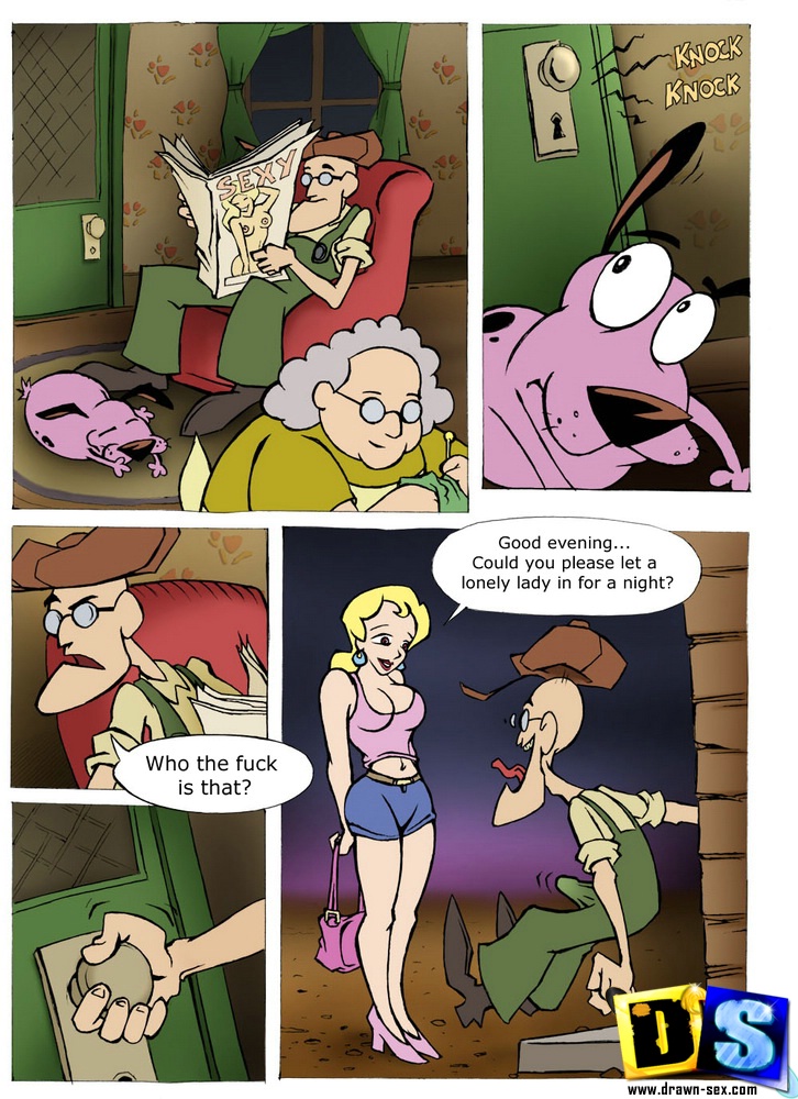 Porn Comics - Courage – The Cowardly Dog porn comics 8 muses