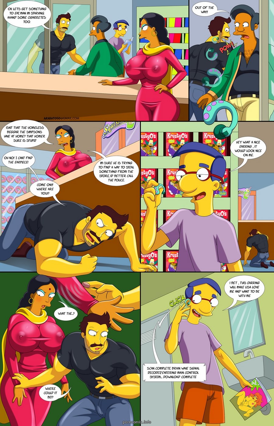 Porn Comics - Darren’s Adventure 2 (The Simpsons) porn comics 8 muses