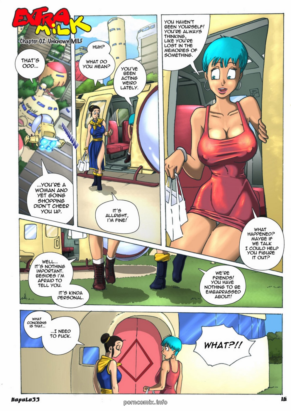 Porn Comics - Dragon Ball Z -Extra Milk 2 porn comics 8 muses