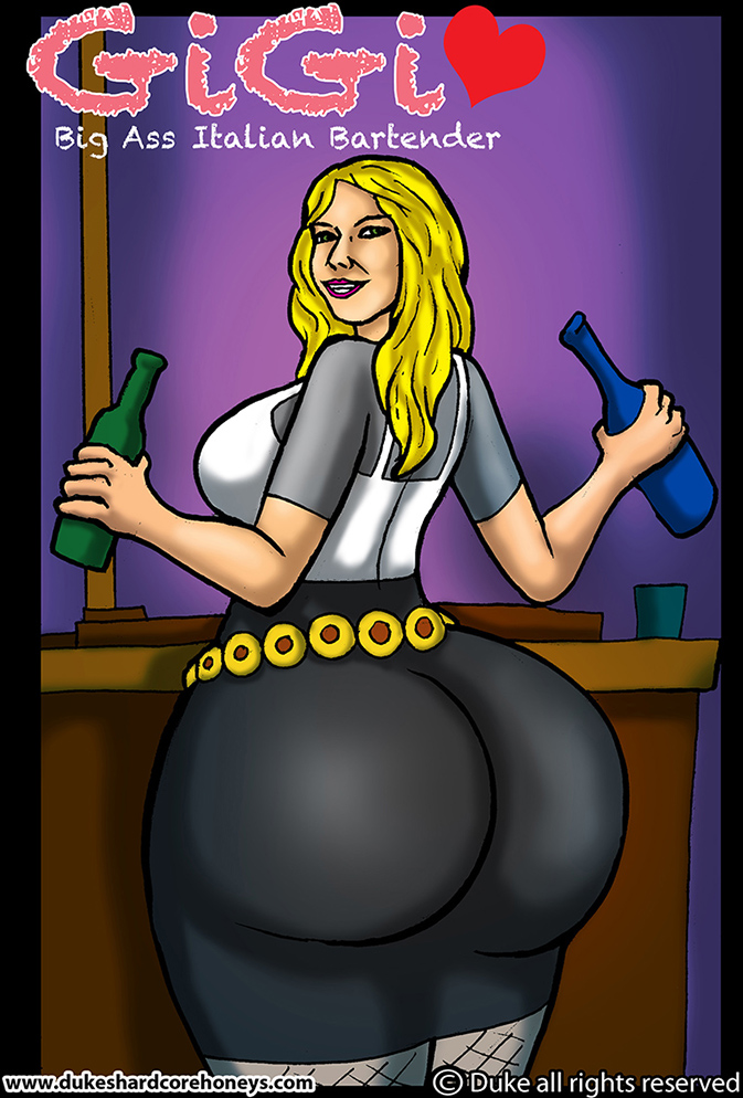 Porn Comics - Gigi – Big Ass Italian Bartender 1 porn comics 8 muses