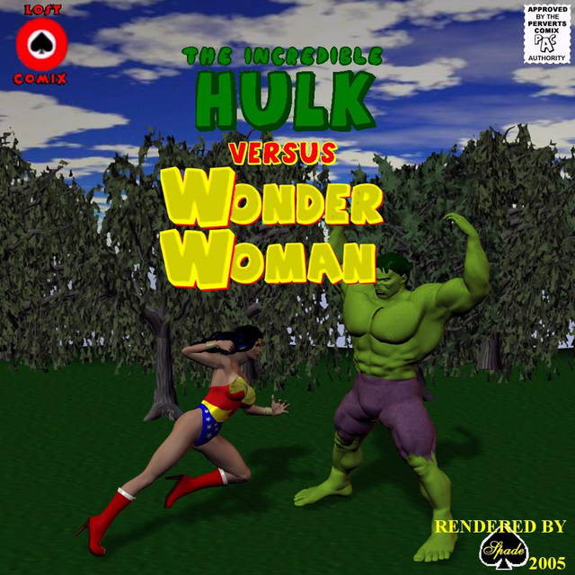 Porn Comics - Incredible Hulk VS Wonder Woman porn comics 8 muses