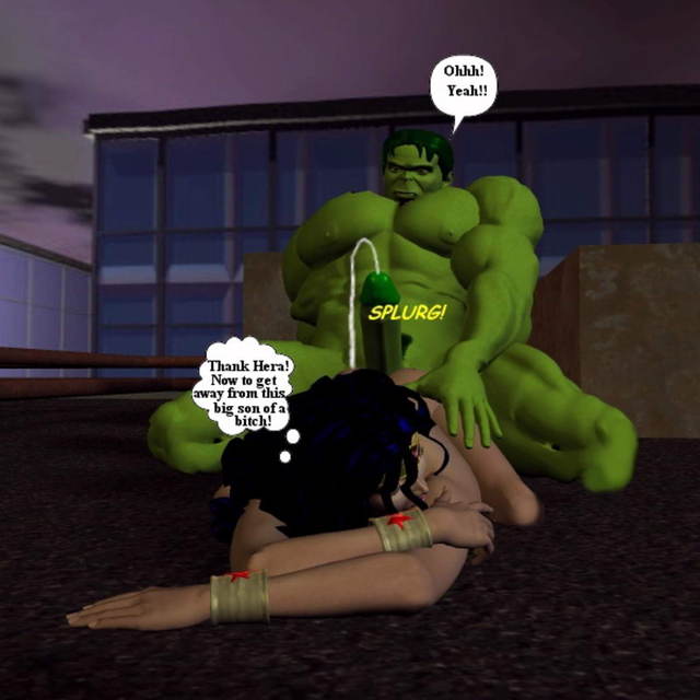 640px x 640px - Incredible Hulk VS Wonder Woman porn comics 8 muses