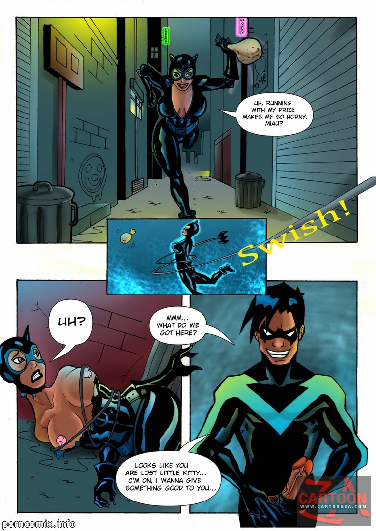 Porn Comics - Justice League– Nightwing and Catwoman porn comics 8 muses