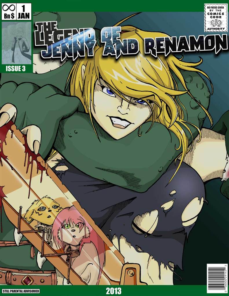 The Legend Of Jenny And Renamon 3 Yawg image 01