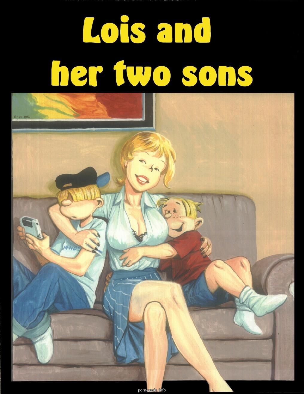 Porn Comics - Lois and Her Two Sons porn comics 8 muses