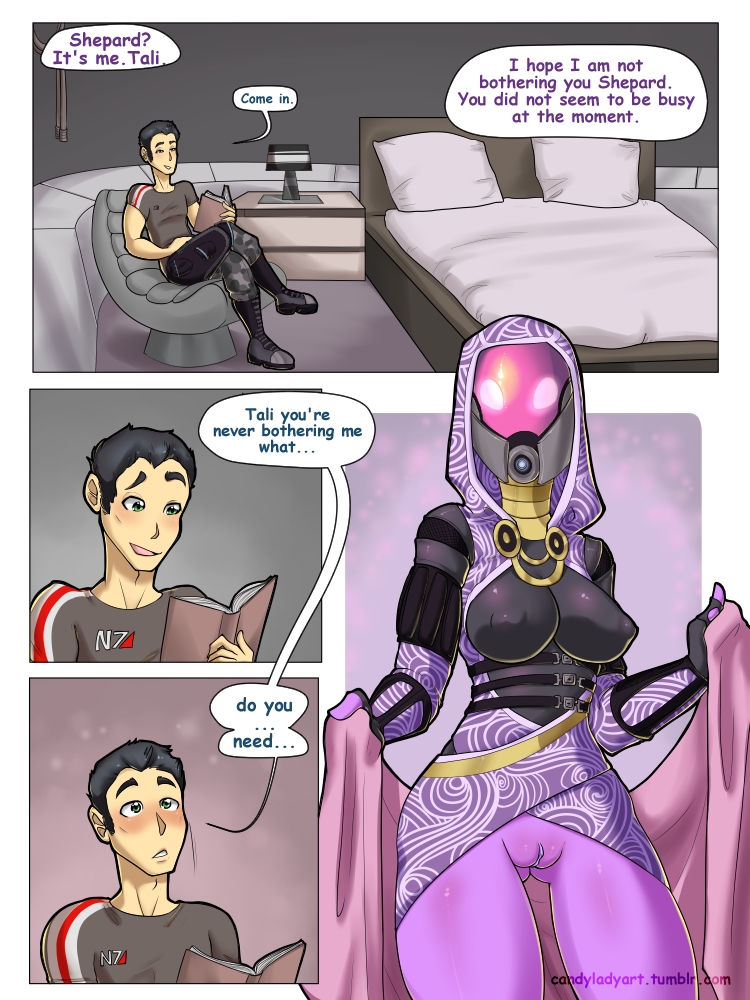 Porn Comics - Mass Effect- Tali x Shepard porn comics 8 muses