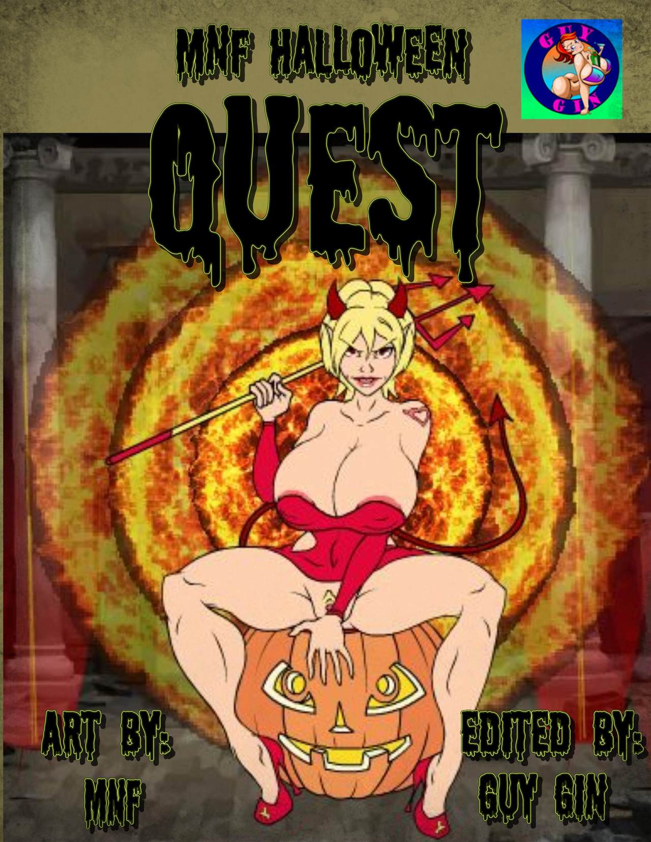 Porn Comics - MnF Halloween Quest- GuyGin porn comics 8 muses