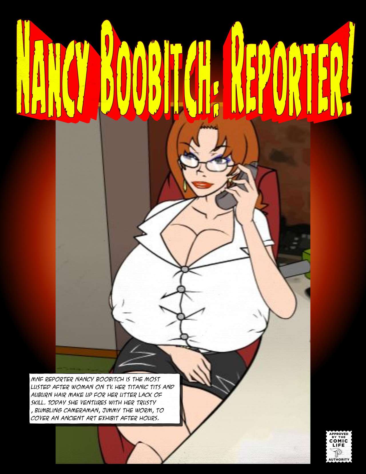 Porn Comics - MnF News Reporter 1 & 2- GuyGin porn comics 8 muses