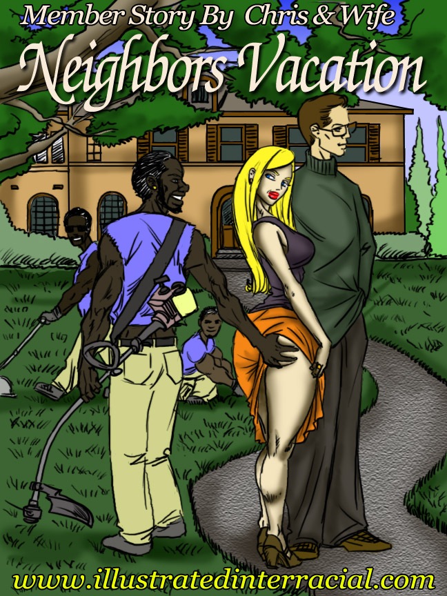 Porn Comics - Neighbor’s Vacation- illustrated interracial porn comics 8 muses