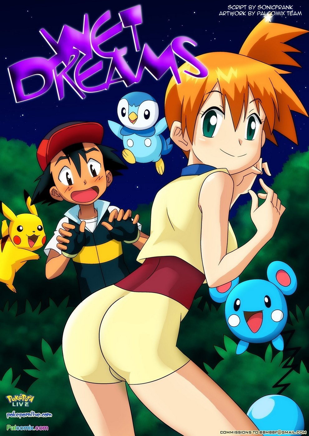 Wet Dreams (Pokemon)- Palcomix image 01