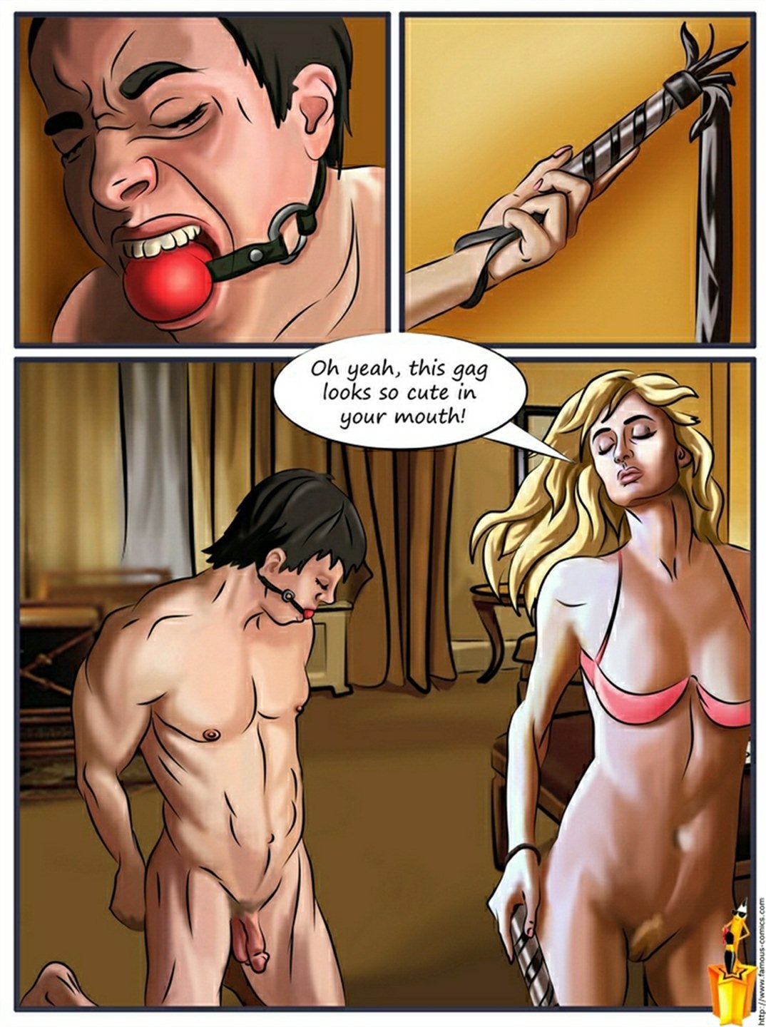 Porn Comics - Paris Hilton-FemDom Celeb Parody porn comics 8 muses