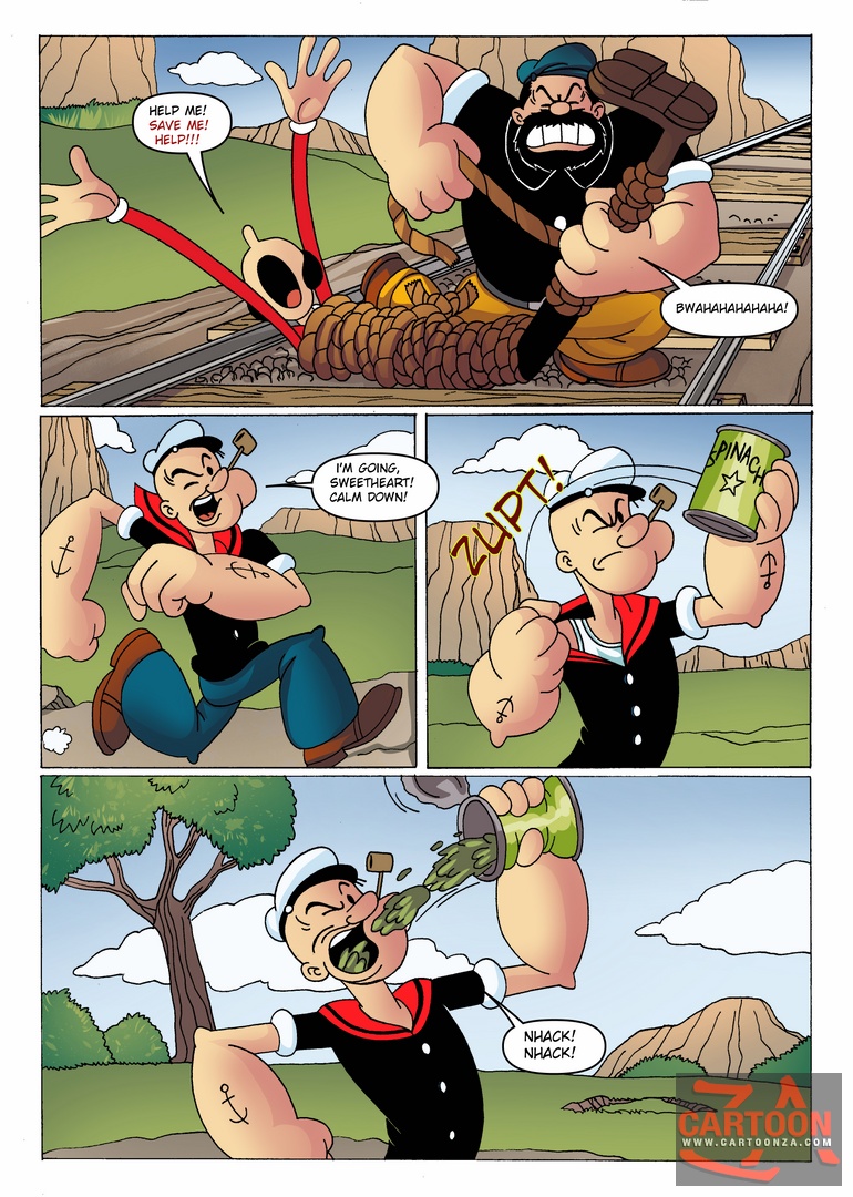 Porn Comics - Popeye the sailor man- CartoonZA porn comics 8 muses