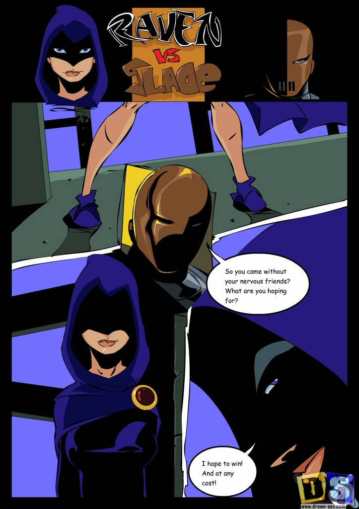 Porn Comics - Raven Vs Slade- Teen Titans- Drawn Sex porn comics 8 muses
