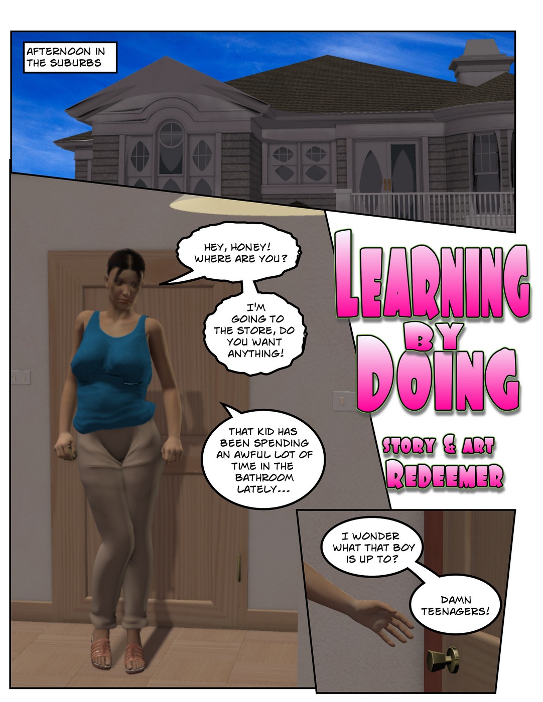 Porn Comics - Redeemer- Learning by doing porn comics 8 muses