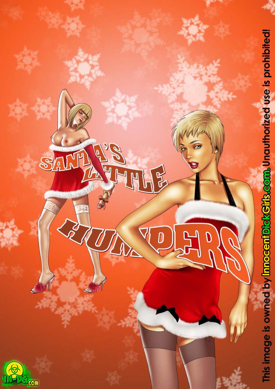 Innocent dickgirl – Santa’s Little Humpers image 01