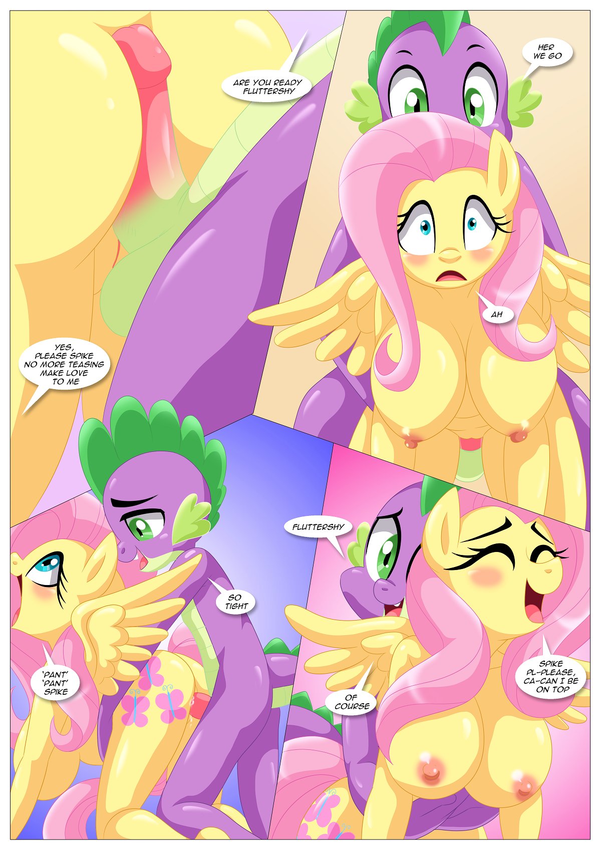 Mlp Pinkie Pie And Spike Porn Comic - Secret Ingredient is Fluttershy porn comics 8 muses