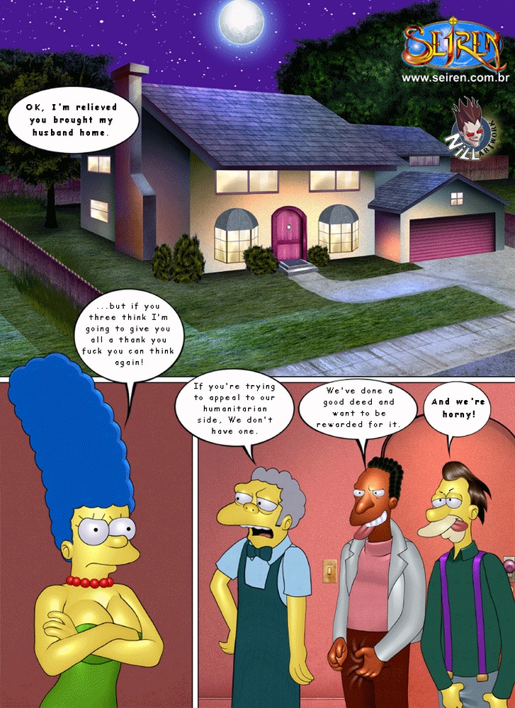 Porn Comics - The Simpsons – Animated porn comics 8 muses