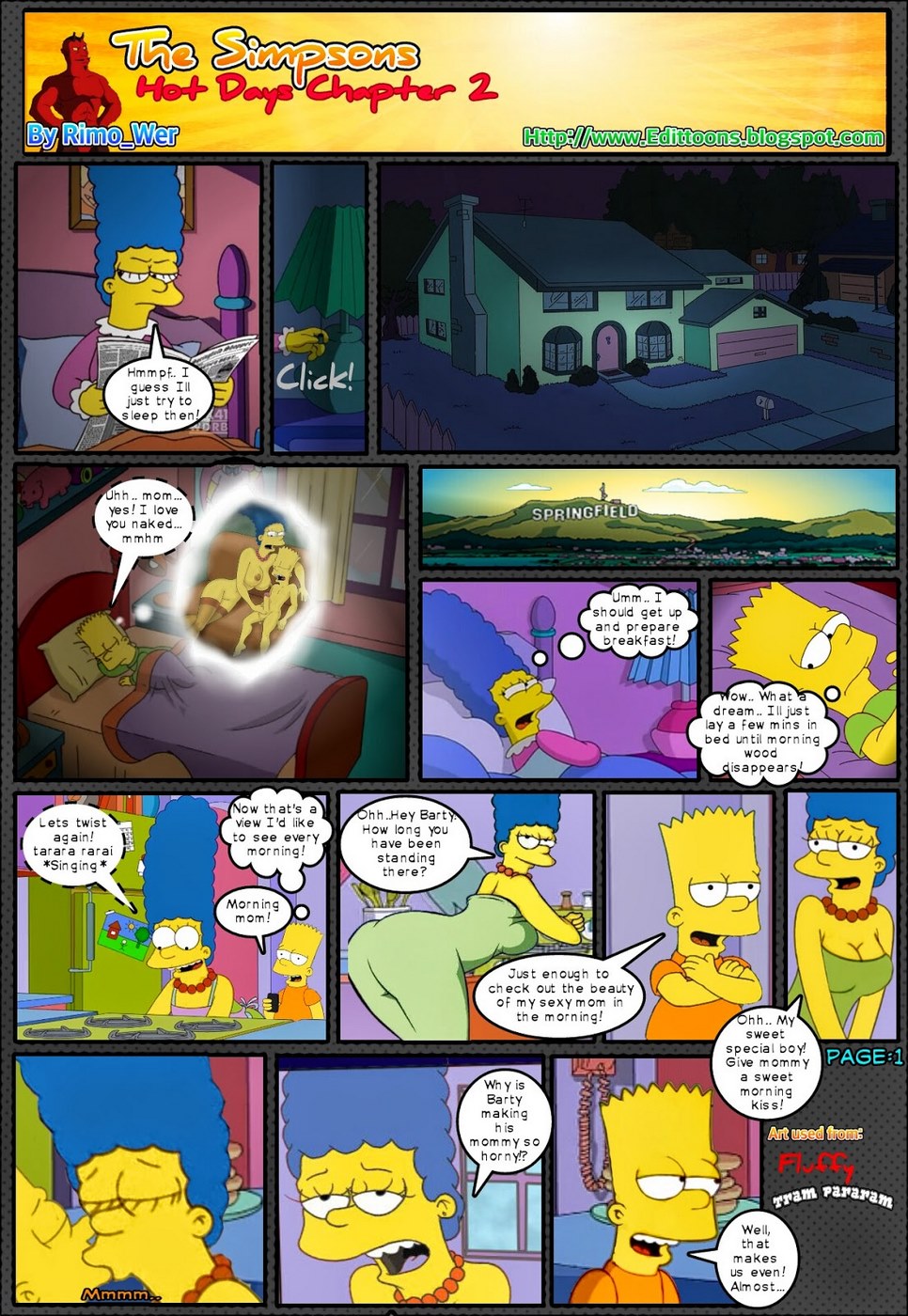 Porn Comics - Simpsons Hot Days chapter 2 porn comics 8 muses